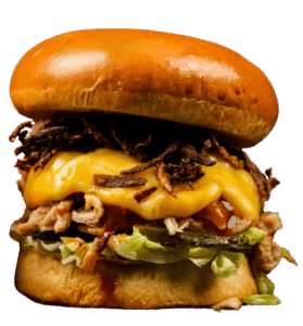 Cheesy Meat Lover Burger