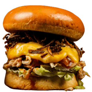 Cheesy Meat Lover Burger